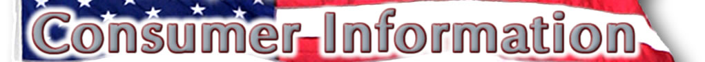 Click here for Consumer Information